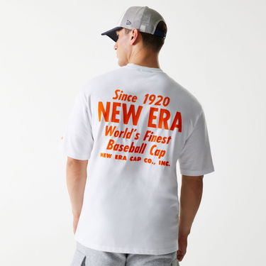Tričko New Era New Era Finest Graphic Tee Biela | 60684381, 6
