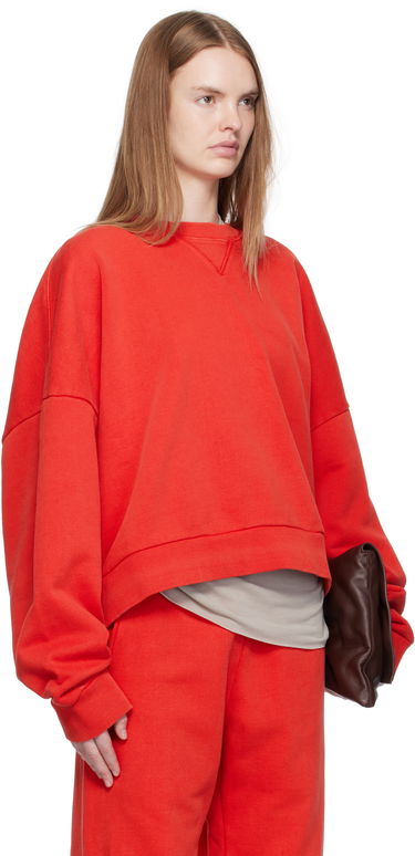 Mikina Entire Studios Entire Studios Box Crew Sweatshirt Červená | ES2126CH, 1
