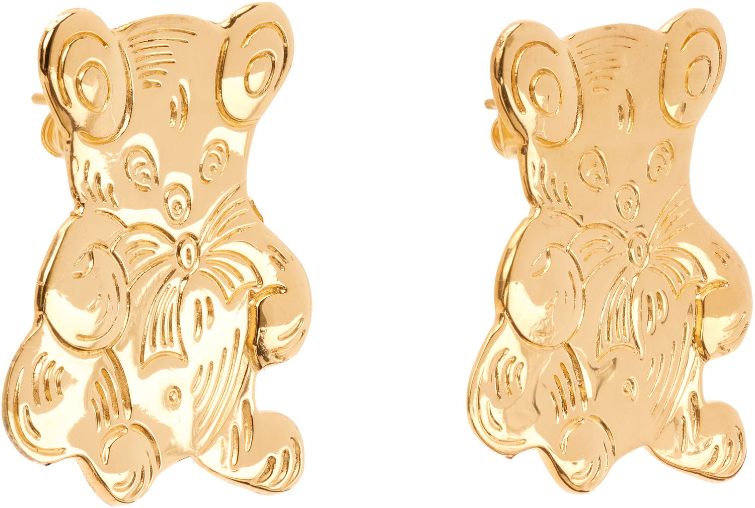 Náušnice Chopova Lowena Teddy Bear Stud Earrings Metalická | 6638, 1