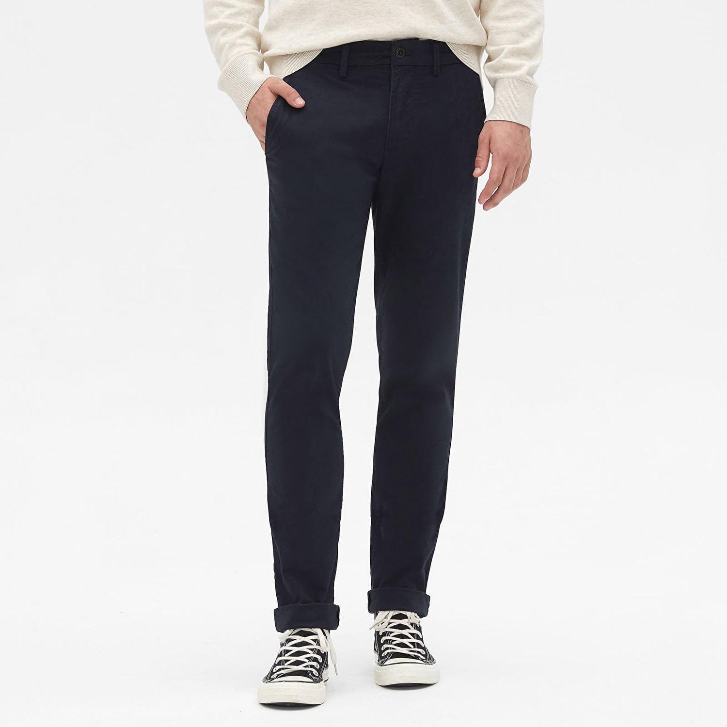 Nohavice GAP Chino Skinny Fit Pants New Classic Navy Navy | 500360-03, 0