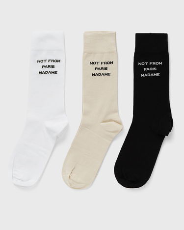 Ponožky Drôle de Monsieur Le Pack de Chaussettes Slogan Rôznofarebný | PERM-SK101-CO024-MC, 1