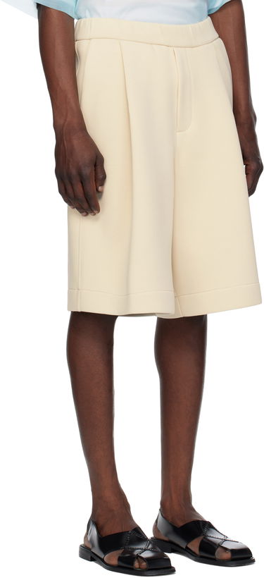 Šortky Dries Van Noten Dries Van Noten Neoprene Shorts Béžová | 251-021139-1622, 1