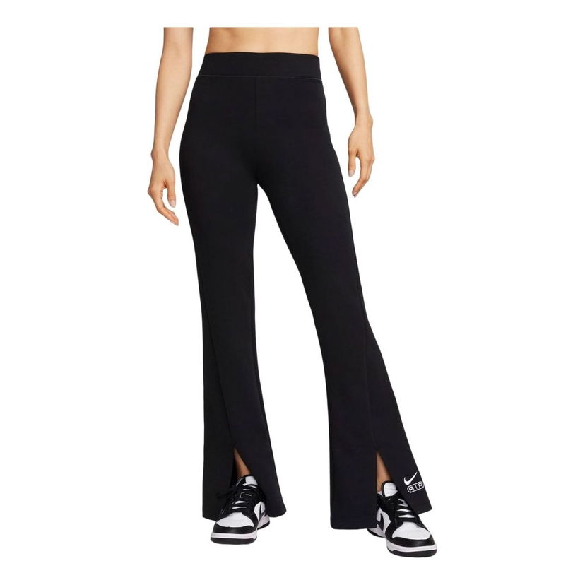 Legíny Nike NSW Air High-Waisted Split-Hem Flare Leggings Čierna | FN1892-010