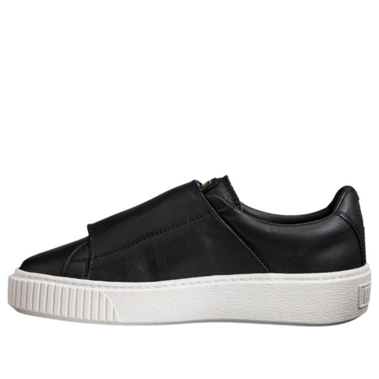 Tenisky a topánky Puma Basket Platform Big Strap Čierna | 364123-01