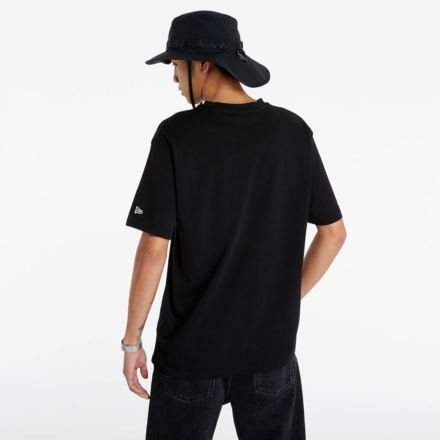 Tričko New Era NFL Box Logo Tee Las Vegas Raiders Čierna | 12553287, 1