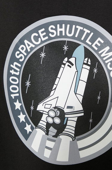 Mikina Alpha Industries Space Shuttle Hoody Čierna | 178317-03, 4