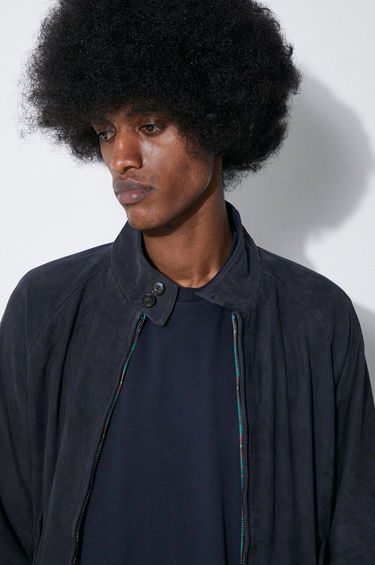 Bomber bunda Baracuta Baracuta G9 Suede Jacket Navy | BRCPS0939, 4