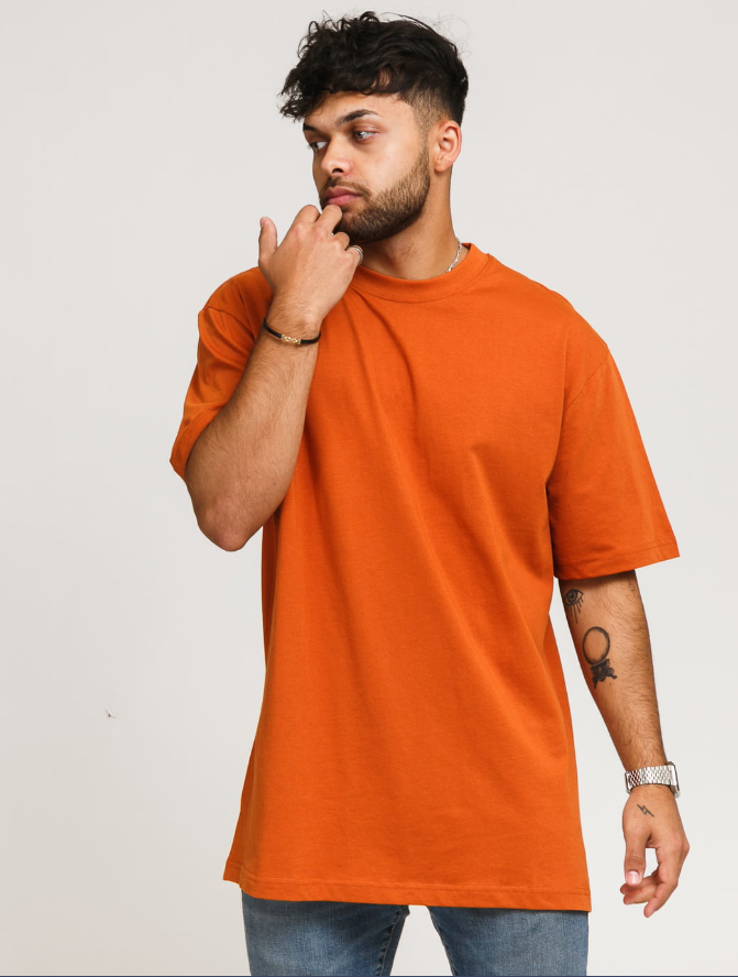 Tričko Urban Classics Tall Tee Oranžová | TB006 Orange tall, 0