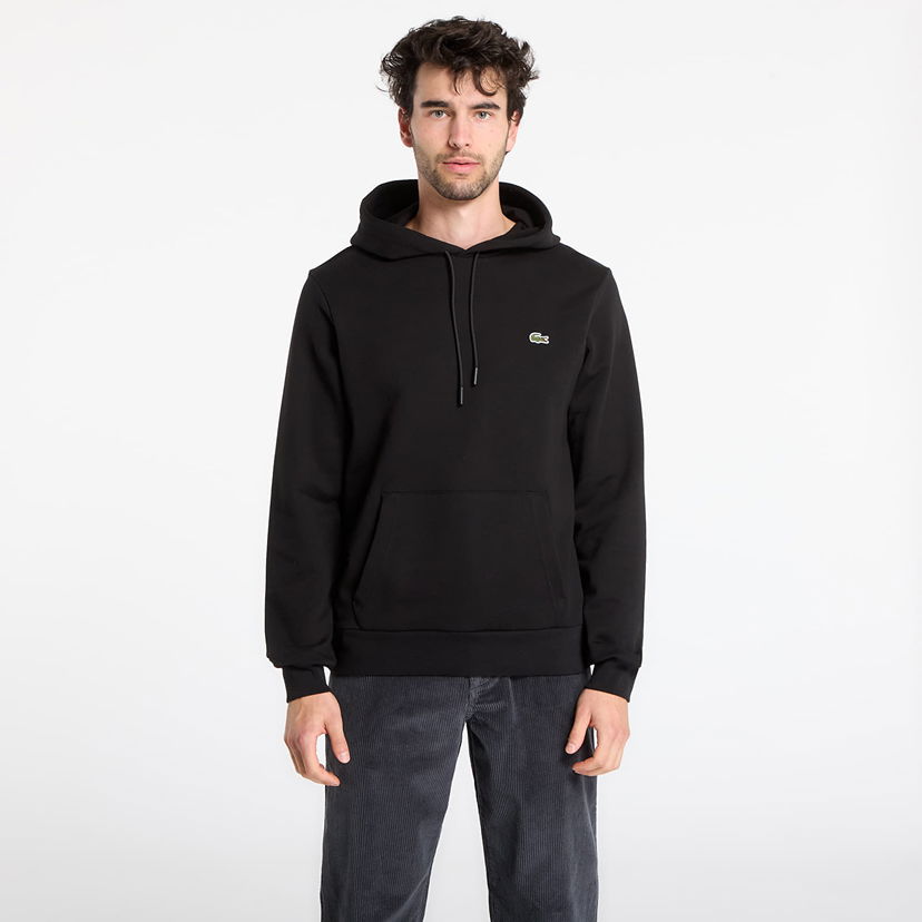 Mikina Lacoste Hoodie Čierna | SH9839 031