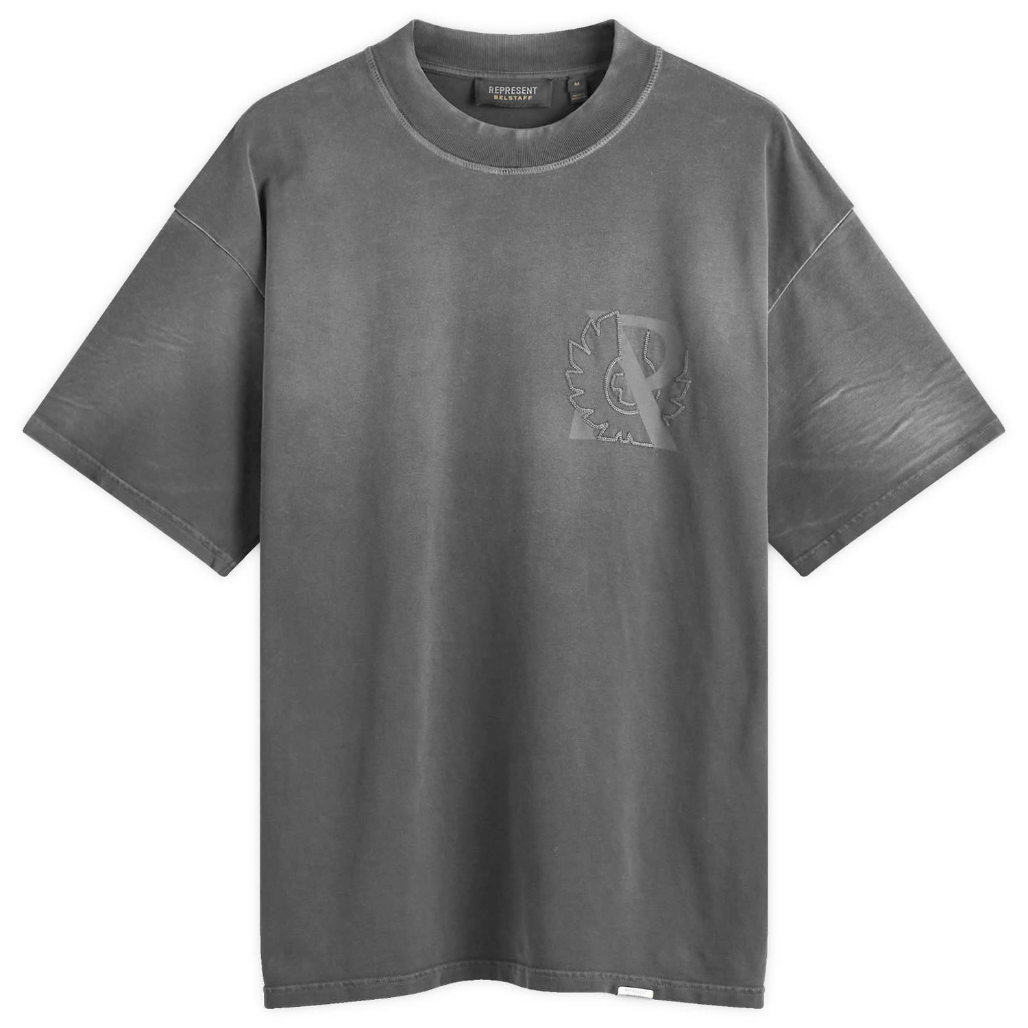 Tričko Represent Clo Outline Phoenix Graphic T-Shirt Šedá | MLM4551-017, 0