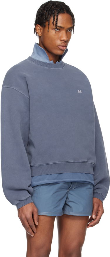 Sveter ERL ERL Crewneck Sweatshirt Modrá | ERL10T027, 1