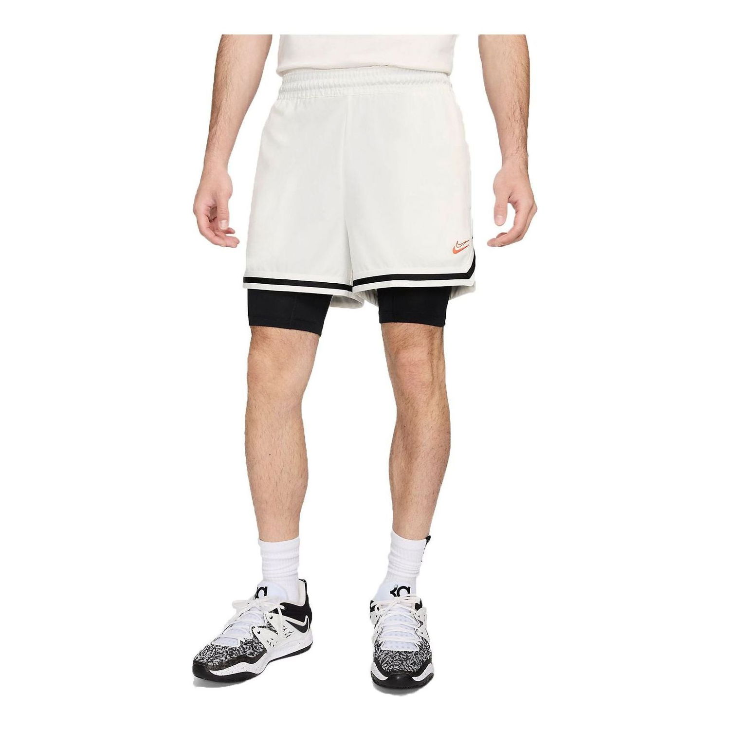 Šortky Nike Kevin Durant DNA 2-in-1 Basketball Shorts Biela | FN8097-133, 0
