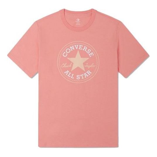 Tričko Converse All Star Patch Standard Fit T-Shirt Ružová | 10025459-A12