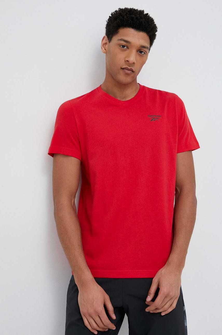 Tričko Reebok Left Chest Logo Tee Červená | IL3697, 0