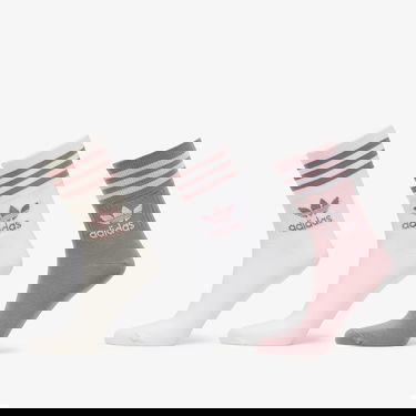 Ponožky adidas Originals Mid Cut Crew Socks Hnedá | HL9222, 0