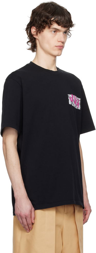 Tričko JW Anderson JW Anderson 'JWA' Lace Trim T-Shirt Čierna | JT0272-PG1551, 1