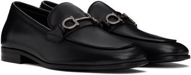 Tenisky a topánky FERRAGAMO Salvatore Ferragamo Gancini Ornament Loafers Čierna | 778978, 3