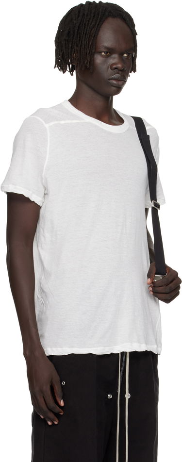 Tričko Rick Owens Rick Owens Concordians Short Level T-Shirt Biela | RU02E1265 UC, 1