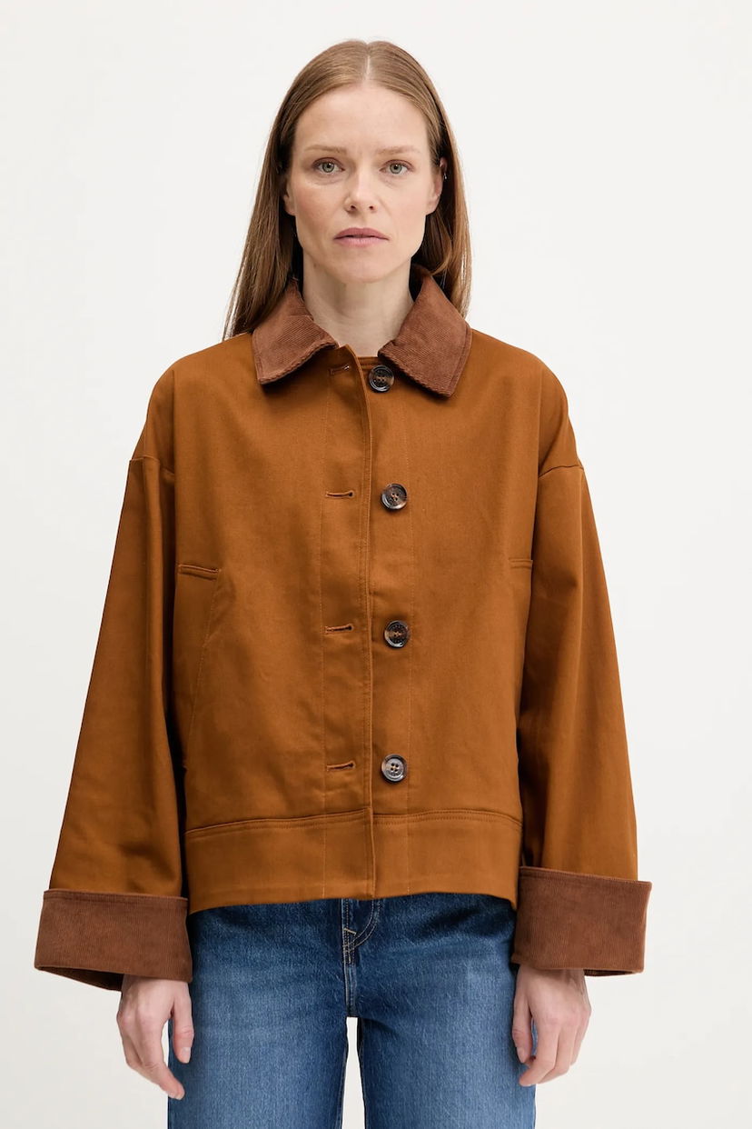 Bunda Barbour Barbour ABBEY Jacket Hnedá | LCA0362
