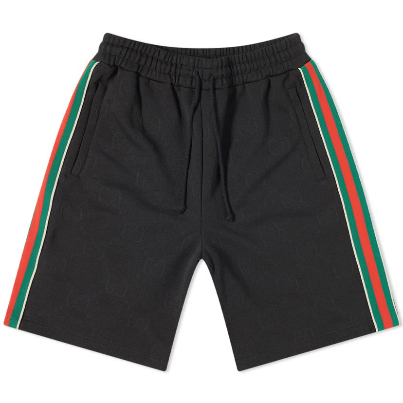 Šortky Gucci Gucci GG Jacquard Shorts Čierna | 662272-XJDE9-1043