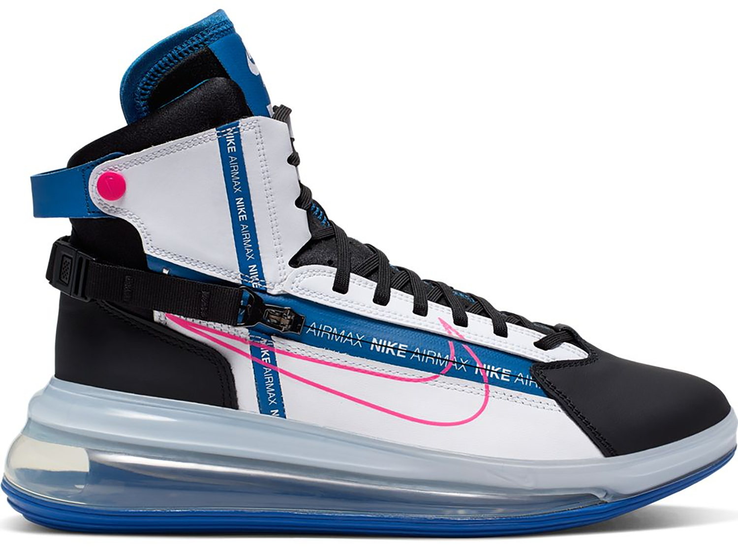 Tenisky a topánky Nike Air Max 720 Strn Black Blue Pink Modrá | AO2110-101, 0