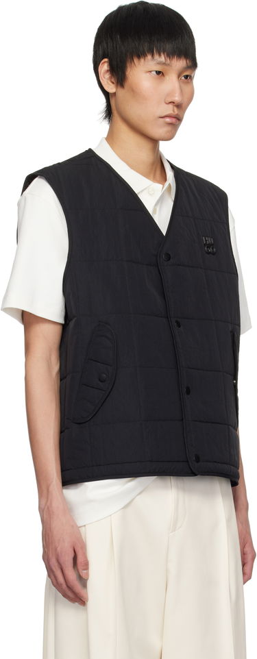 Vesta BOSS Hugo Stacked Logo Nylon Vest Čierna | 50530750, 1