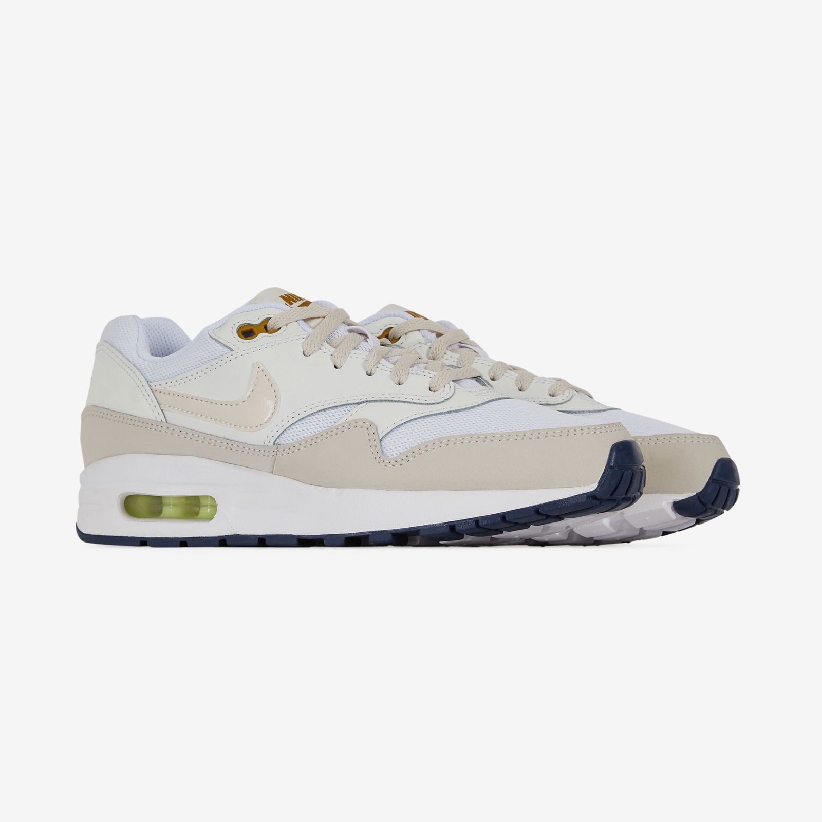 Air Max 1 Blanc/beige