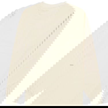 Tričko PANGAIA Pangaia Long Sleeve T-Shirt, Size X-Small Béžová | 1000120510002, 2