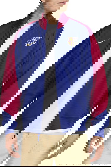 Bunda Nike FC Barcelona Dri-Fit Anthem Jacket Modrá | fn9625-455, 0