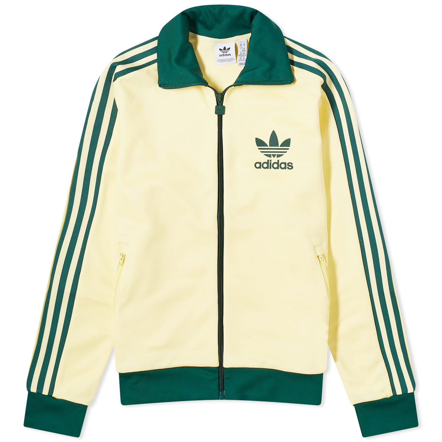 Vetrovka adidas Originals Beckenbauer Track Top Almost Žltá | IT9866, 0