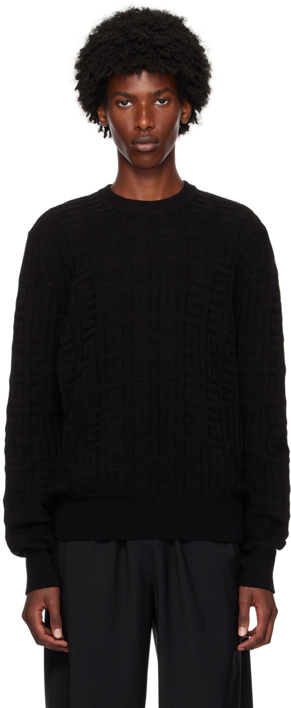 Sveter Givenchy Black 4G Sweater Čierna | BM90RX4YJJ001, 0