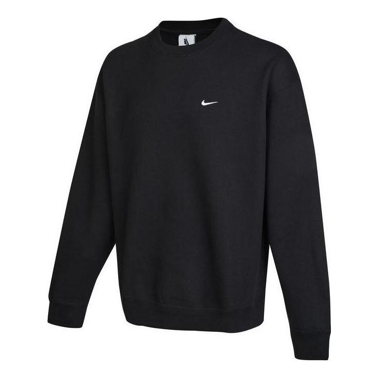 Sveter Nike Crewneck Solo Swoosh Sweatshirt Čierna | DX1362-010, 0