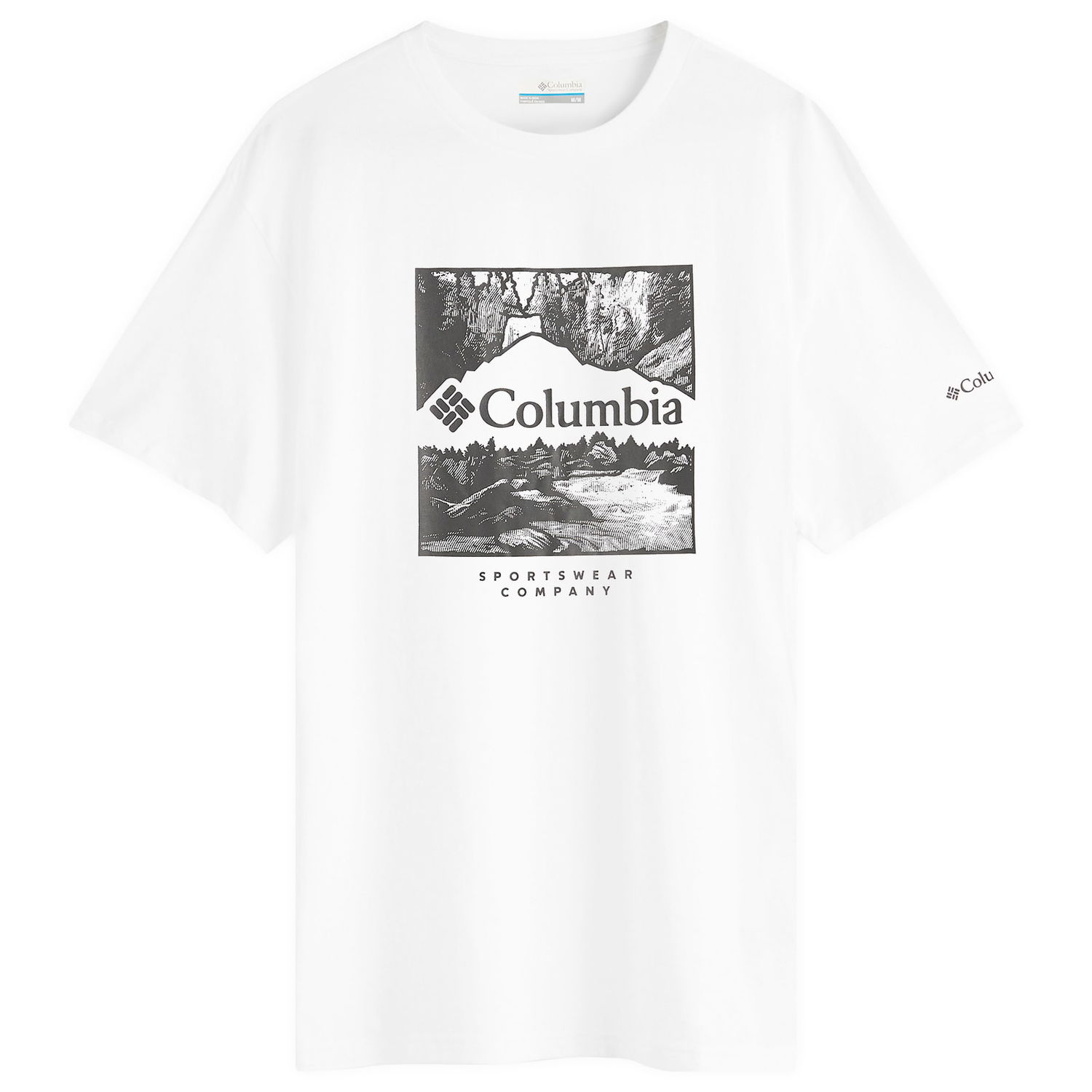 Tričko Columbia CSC™ Seasonal Logo Graphic T-Shirt, Size Small Biela | 1991036-109, 1