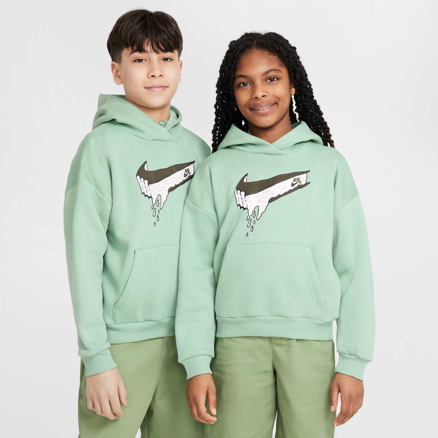 Mikina Nike SB Nike SB EasyOn Skate Hoodie Zelené | HF8801-037, 0