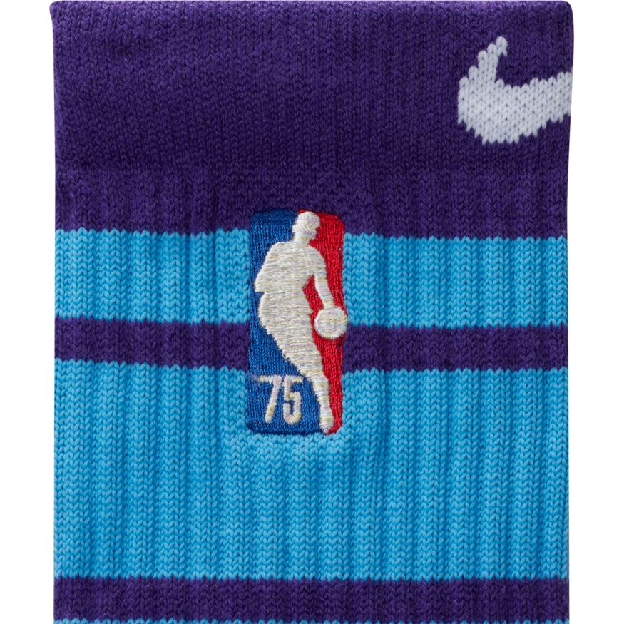 Ponožky Nike NBA Los Angeles Lakers Elite City Edition Crew Socks Fialová | DA4955-504, 1