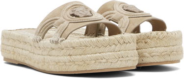Tenisky a topánky Versace Versace Medusa '95 Platform Espadrille Sandals Béžová | 1017851_1A13293_1K880, 3