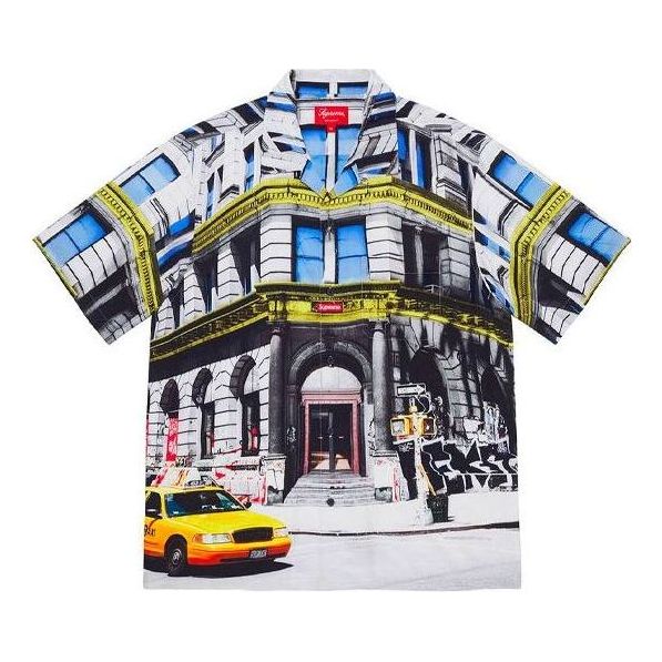 Košeľa Supreme 190 Bowery Rayon Short Sleeve Shirt Rôznofarebný | SUP-SS21-825