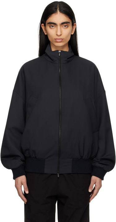 Bomber bunda Fear of God Fear of God Wool High Neck Track Jacket Čierna | FGE230-327HTW, 0