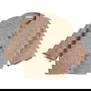 Kwai Checkered Knit Button-Front Cardigan