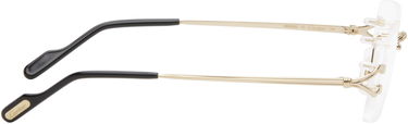 Slnečné okuliare Cartier Cartier Décor C Classique Rimless Glasses Metalická | CT0563O-001, 3