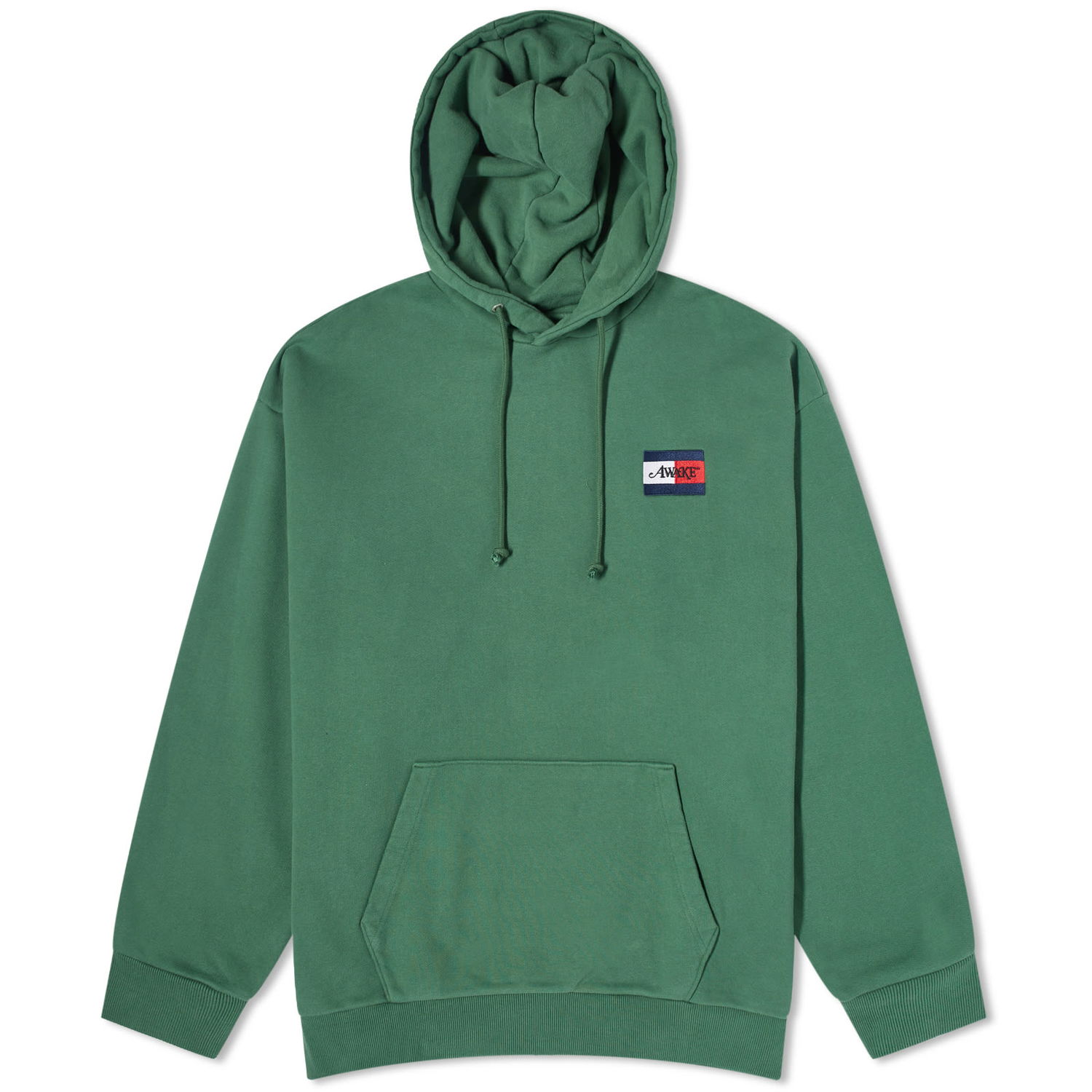 Mikina Tommy Hilfiger Tommy Jeans x Awake NY Crest Popover Zelené | DM0DM18128LZN, 0
