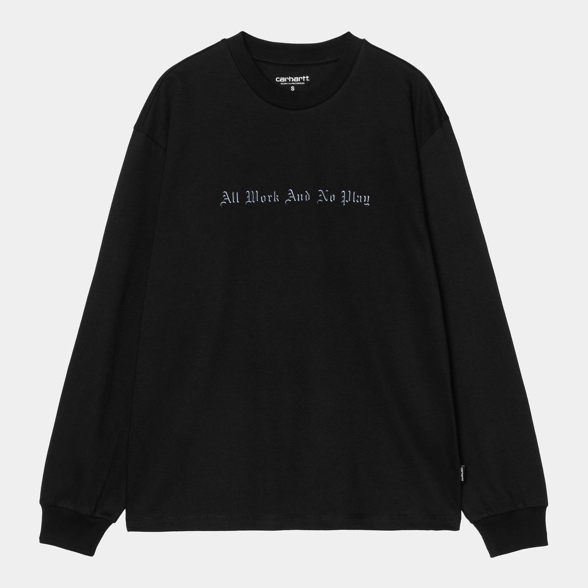 Tričko Carhartt WIP Long Sleeve No Play T-Shirt Čierna | I035494_12, 0