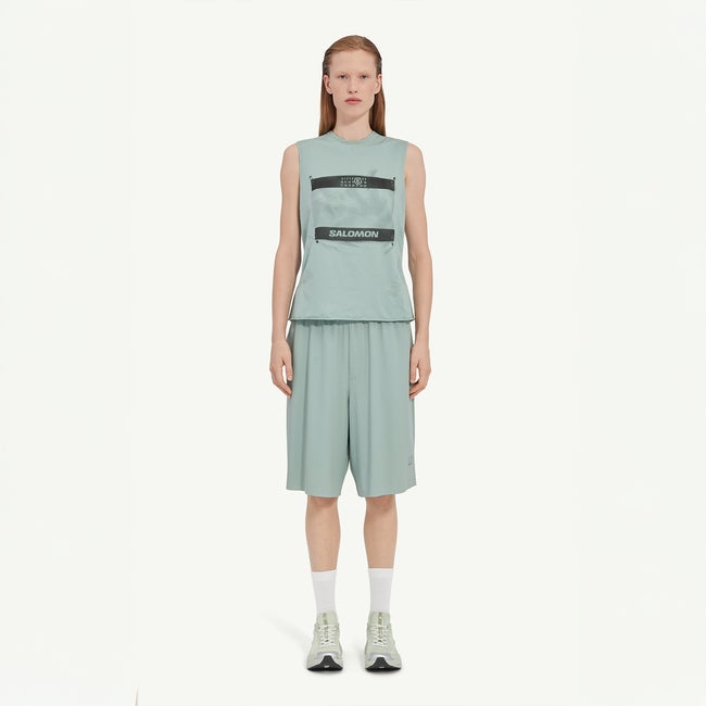 Tielko Salomon MM6 Tank Top Zelené | LC2649500, 0