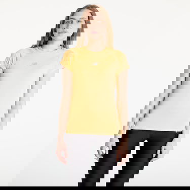 Tričko New Balance Jacquard Slim T-Shirt Žltá | WT51223CEE, 0