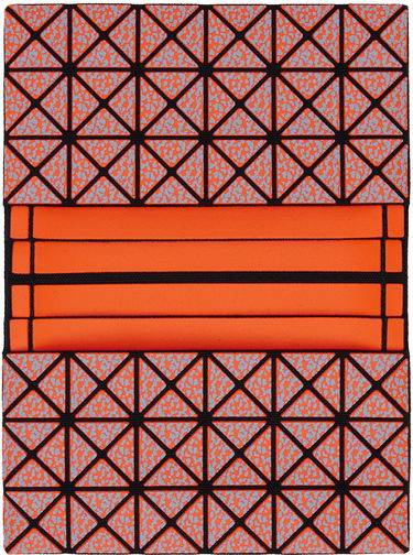 Peňaženka BAO BAO ISSEY MIYAKE Geometric Pattern Card Holder Oranžová | BB47AG324, 2