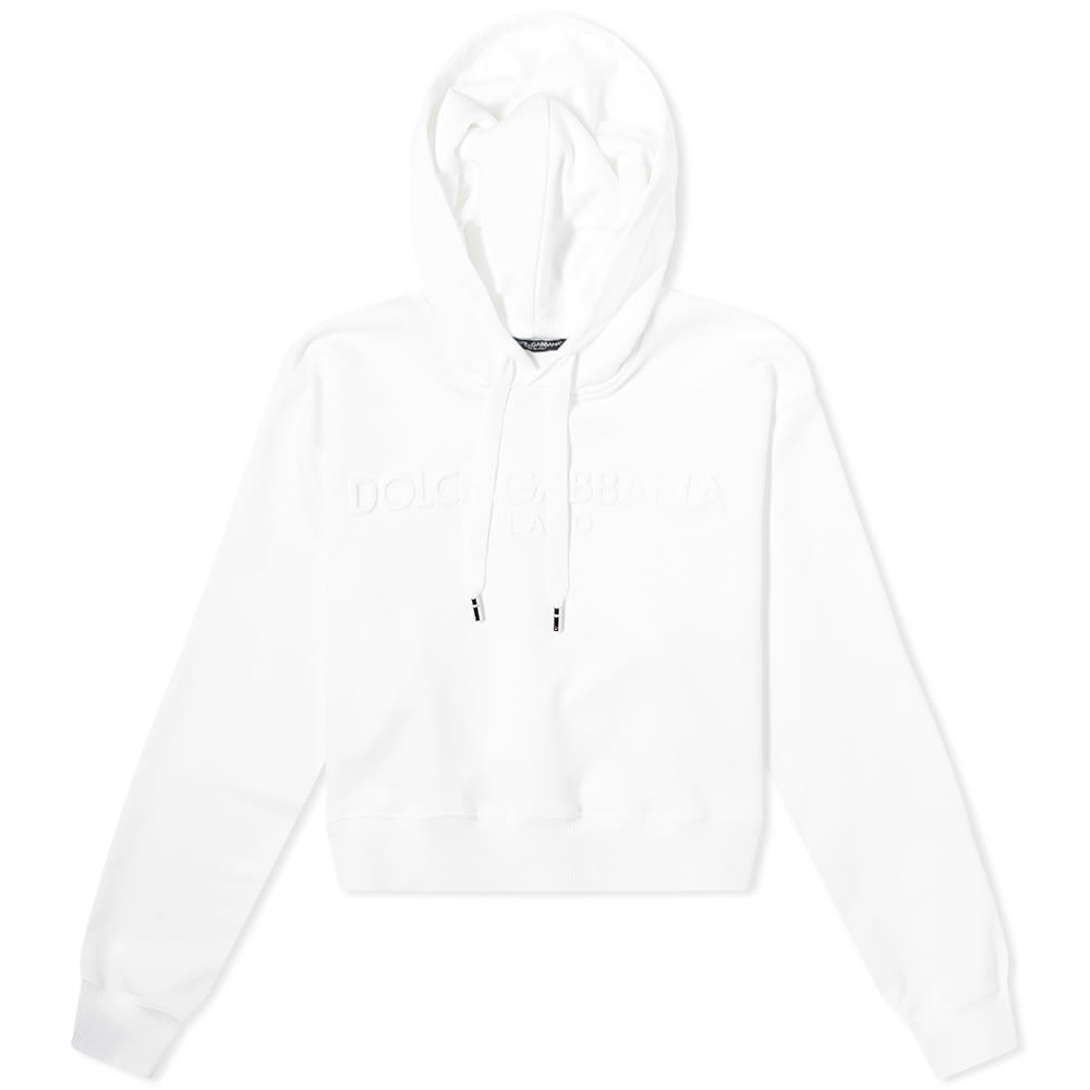 Mikina Dolce & Gabbana Logo Pull Over Hood White Biela | F9O00ZG7EHL-W0800, 0