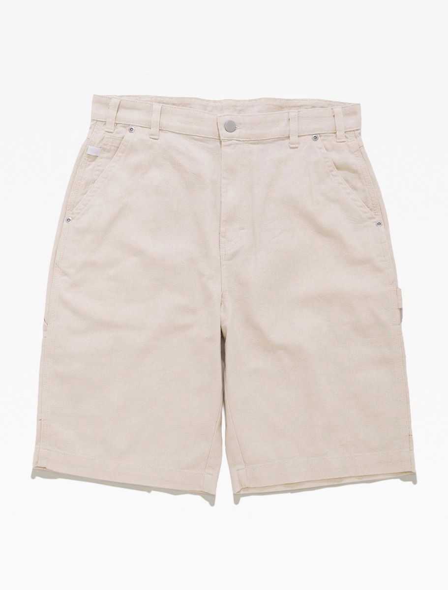 Šortky Dickies Jacquard Painter Shorts Béžová | 0A4Z2G, 0