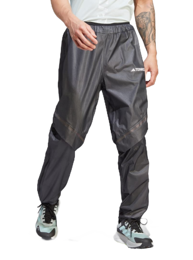 Džínsy adidas Performance Terrex Xperior Light 2.5-Layer Rain Tracksuit Bottoms Čierna | IB1118