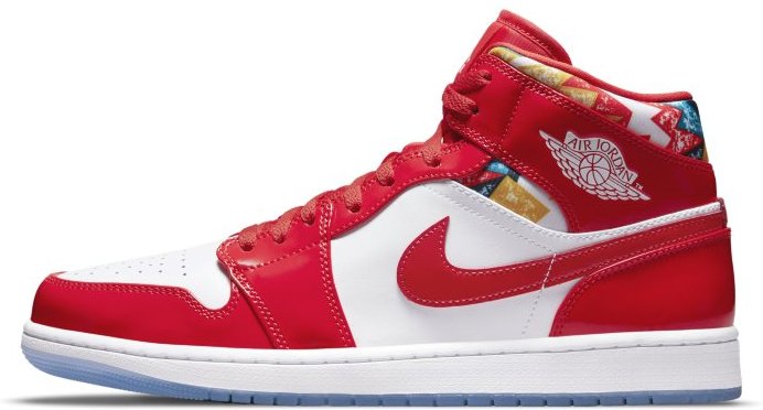 Tenisky a topánky Jordan Air Jordan 1 Mid SE "Barcelona Sweater" Červená | DC7294-600, 0