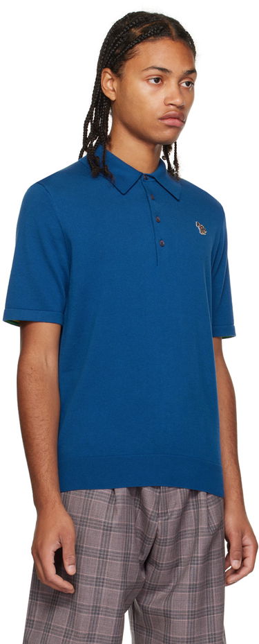 Polo tričko Paul Smith PS Paul Smith Zebra Polo Modrá | M2R-201YZ-L21858, 1